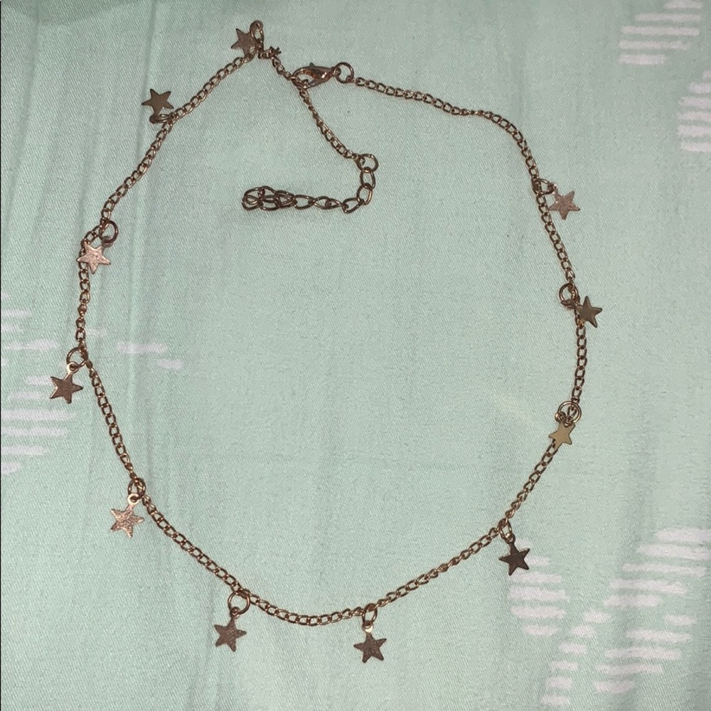 gold stars choker - brandy melville inspired